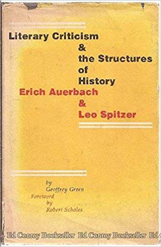 Literary Criticism and the Structures of History Cover