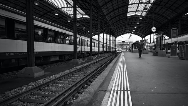 Black & White Train Depot